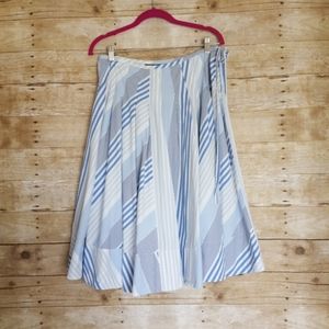 DKNY Dress Shirt circle skirt